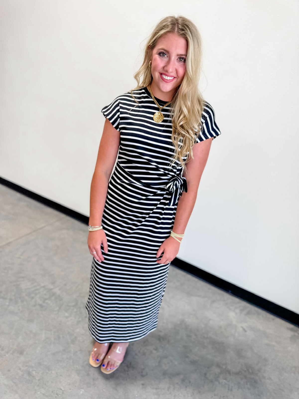 Go To Stripe Dress