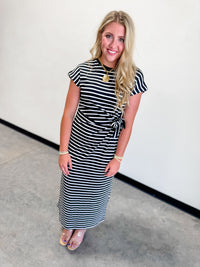 Go To Stripe Dress
