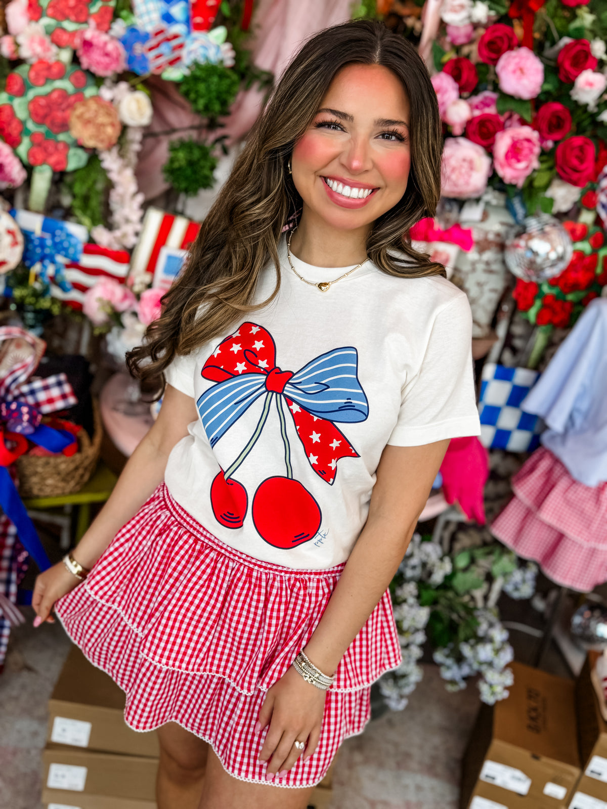 Cherry Merica Tee
