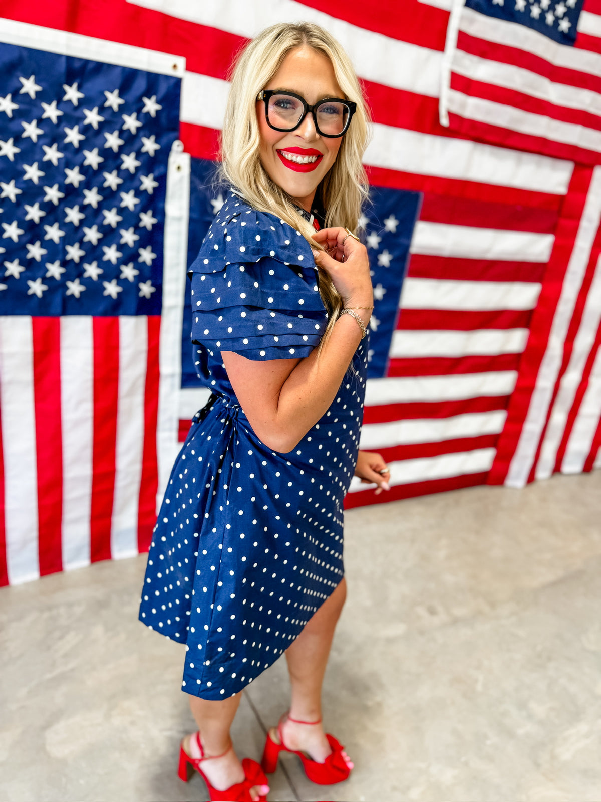 Nautical Navy Dress