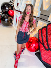 Coquette Gameday Top