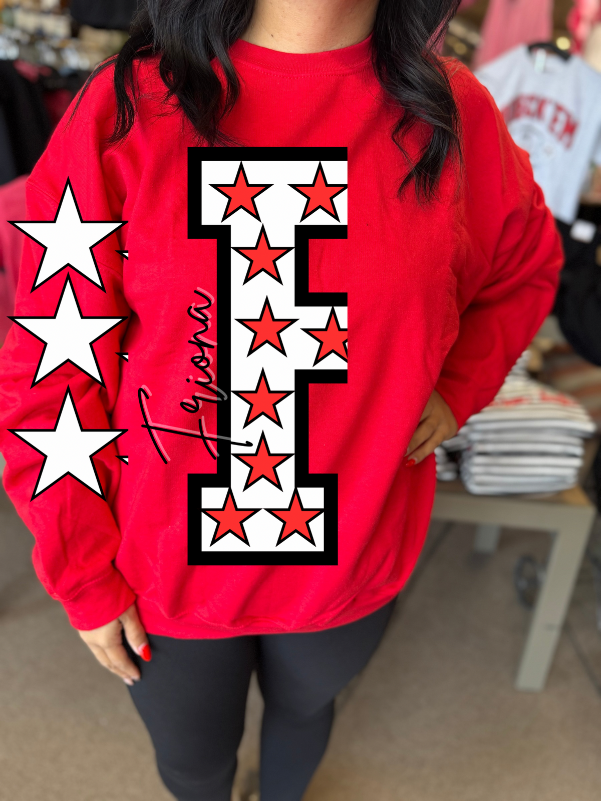 Friona School Star Sweatshirt PRE-ORDER