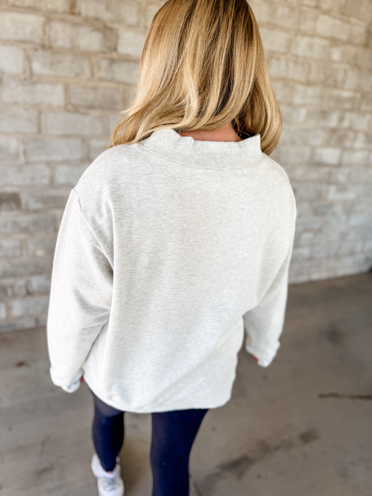 Wreck 'Em Mock neck Sweater