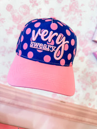 Very Sweary Polka Dot Hat