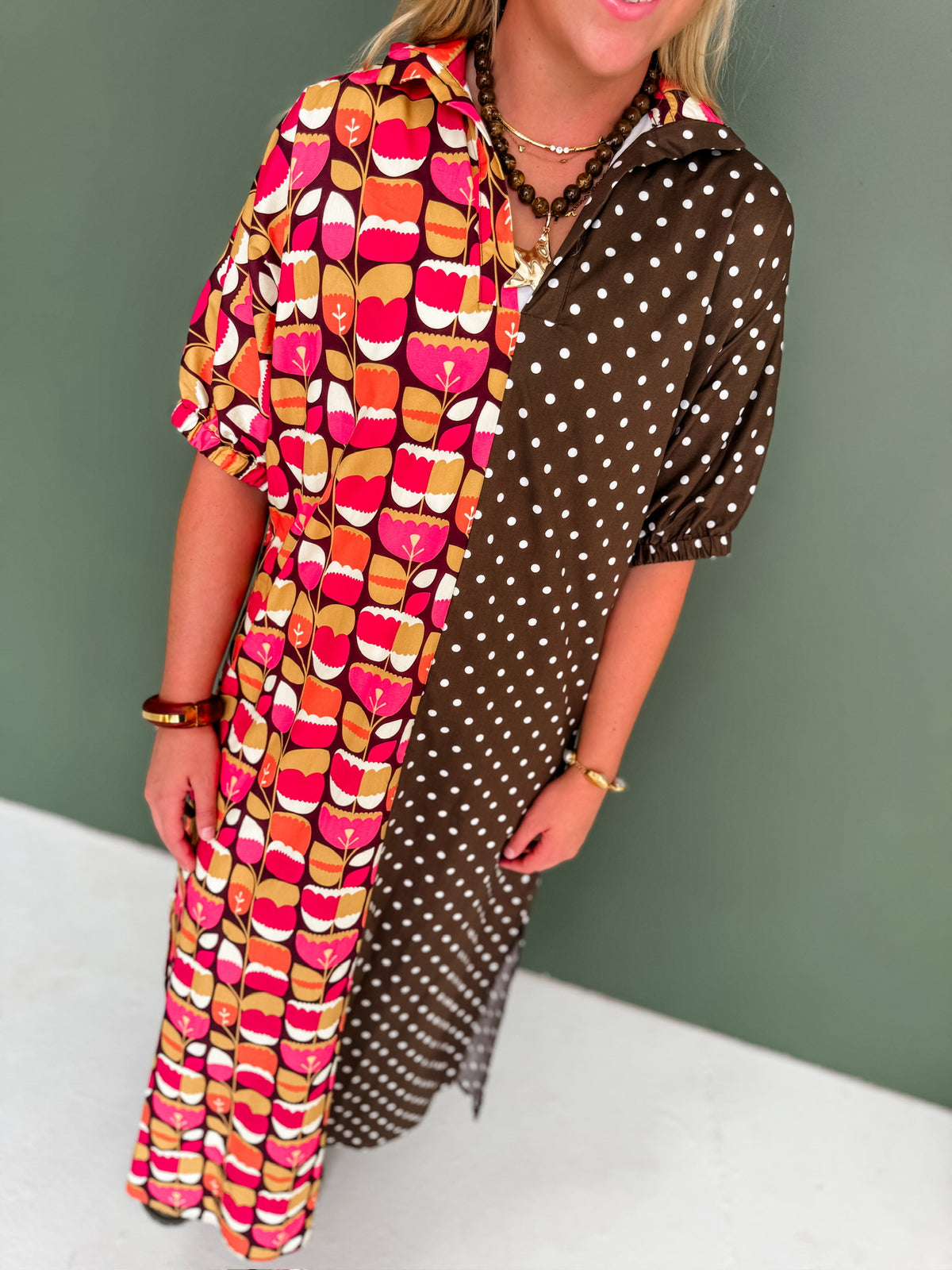 Fall in More Bloom Dress