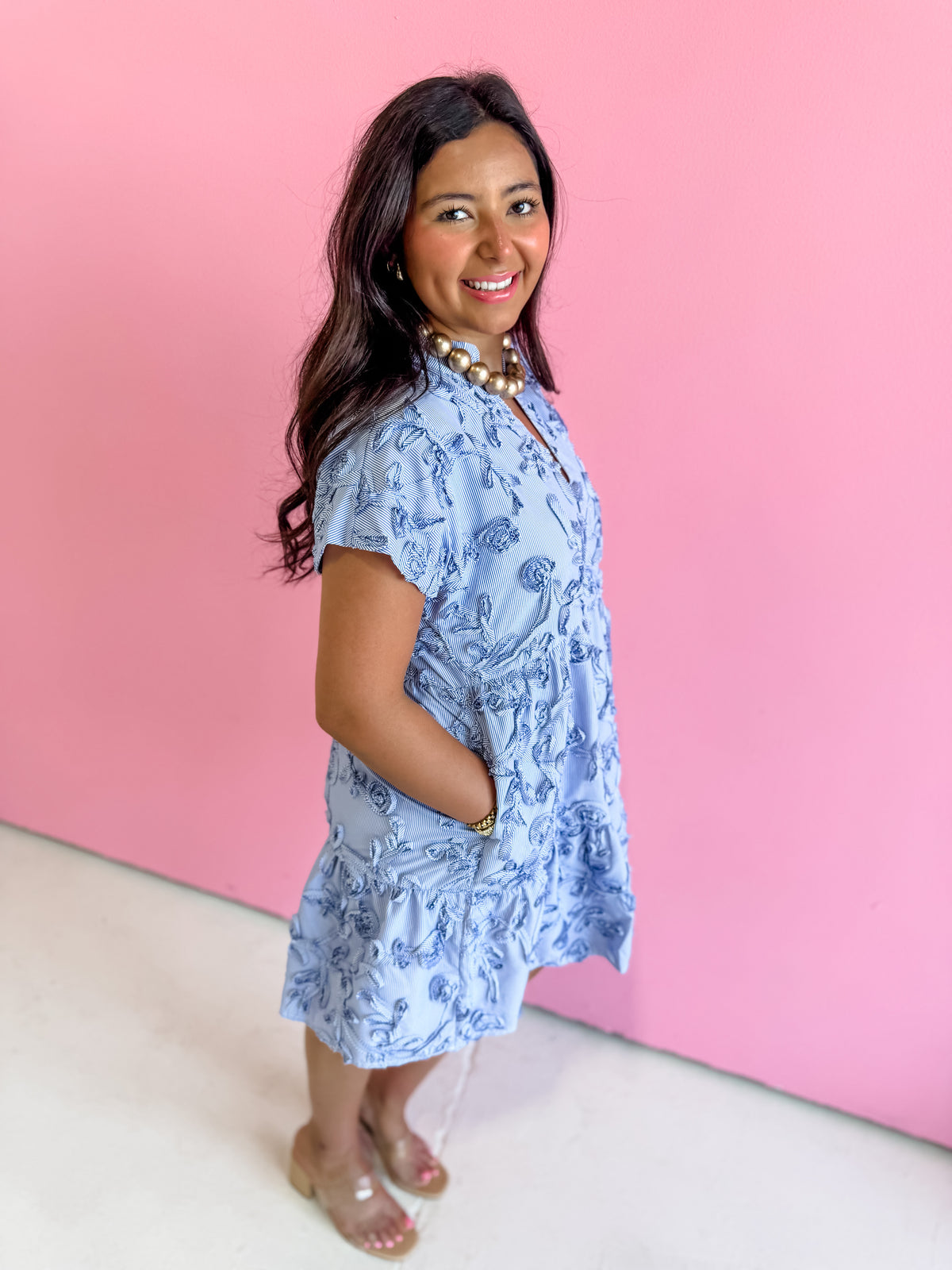 Blue Willow Dress