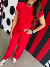 Weekend In Red Set