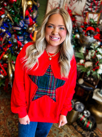 Applique Holiday Sweatshirt