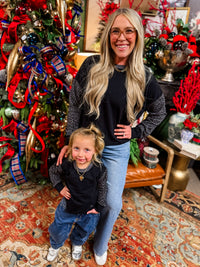 Day Off Pullover - Midnight Cheetah