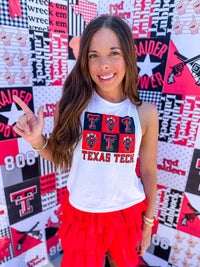 Gridiron Cut Off Top