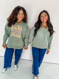 Let Your Faith Pullover