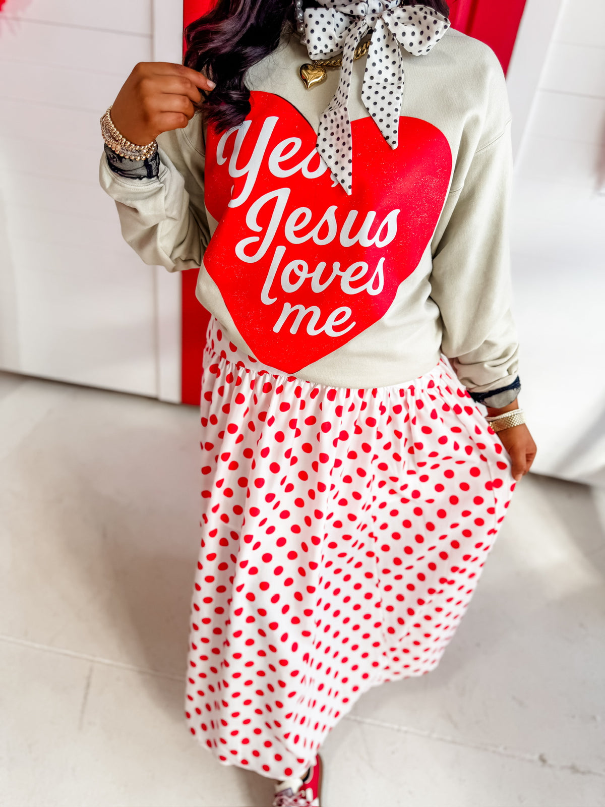 Jesus Loves Me Sweatshirt