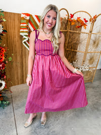 Maple Market Plum Dress