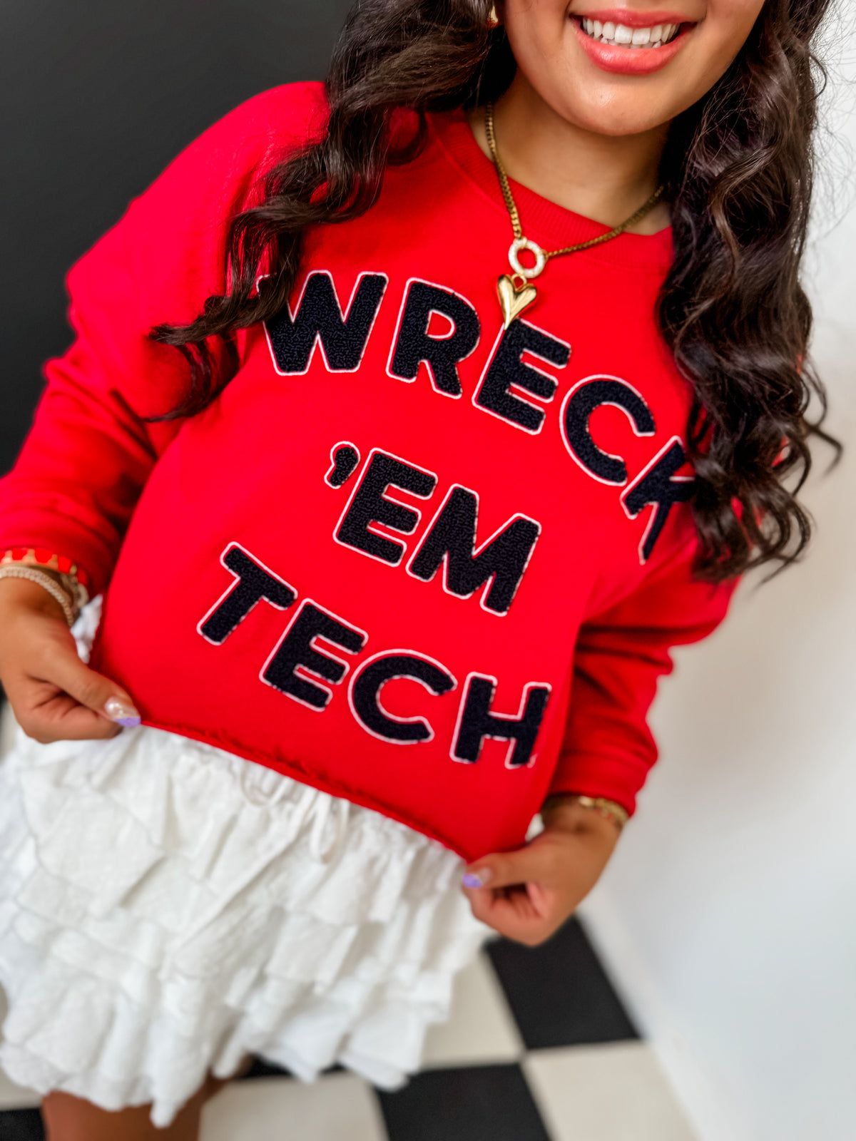 Wreck Em Chenille Sweatshirt