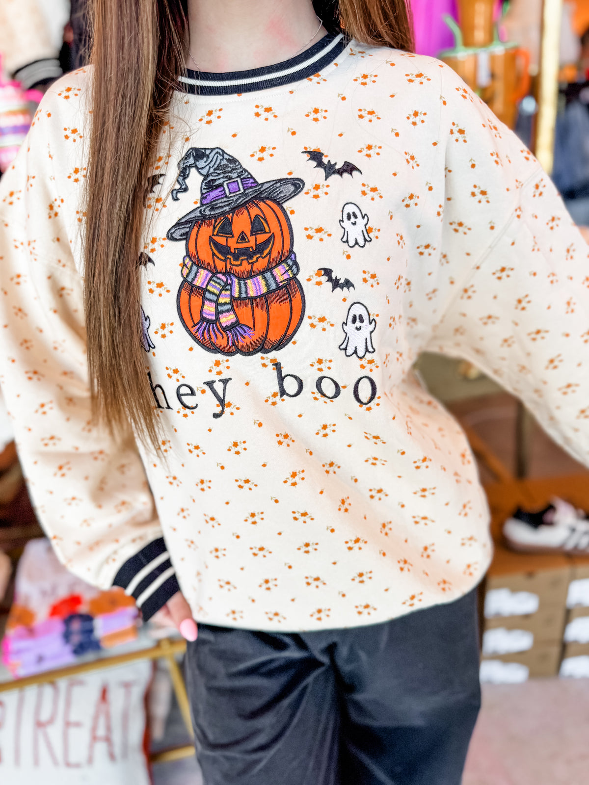 Hey Boo Sweatshirt