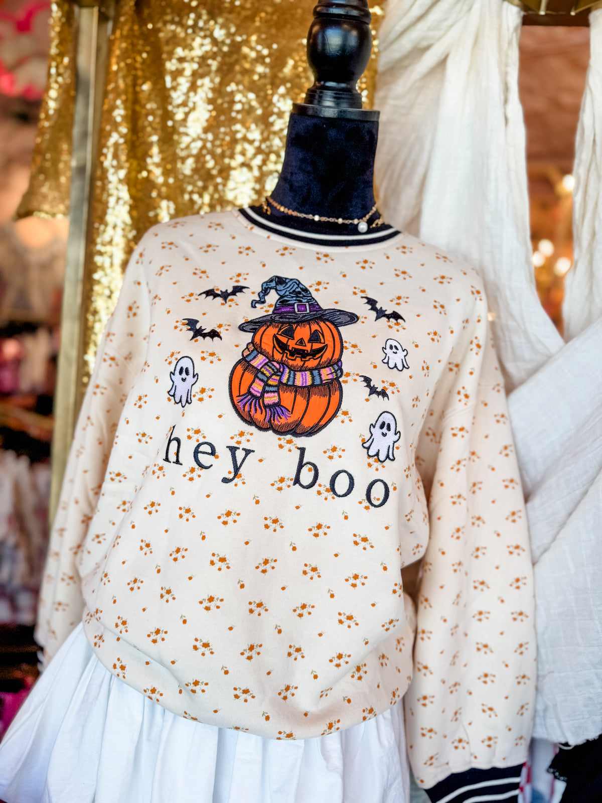 Hey Boo Sweatshirt