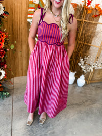 Maple Market Plum Dress