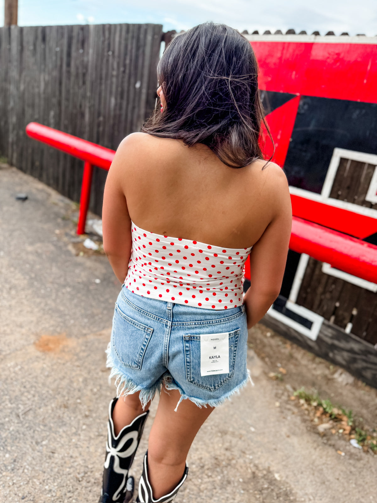 Dot Top- Red