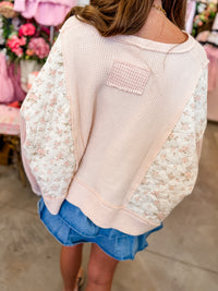 Miranda’s Waffle Pullover