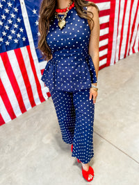 Navy Dream Top