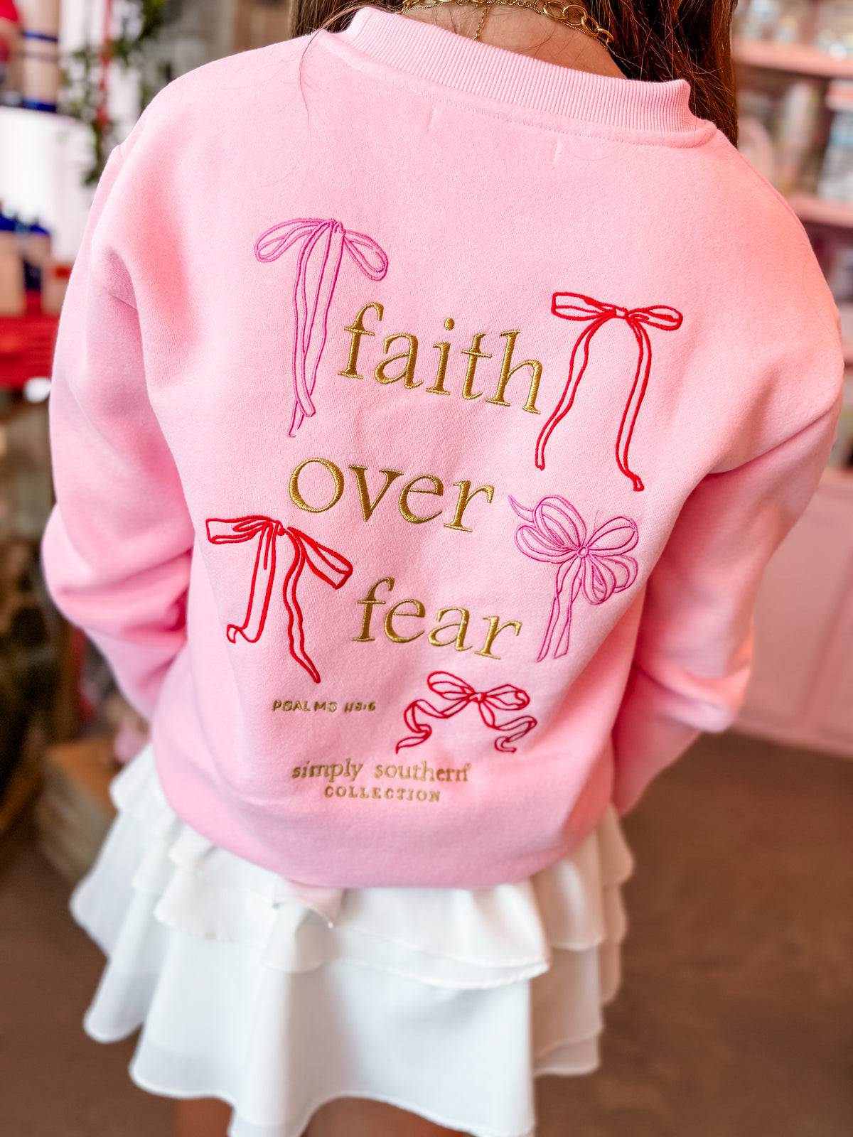 Faith Over Fear Sweatshirt