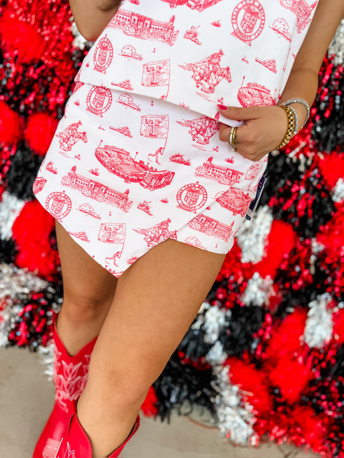 The Team Toie Denim Skort
