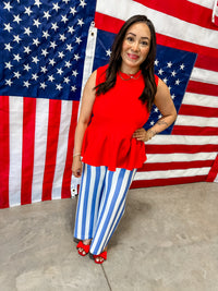 Donna Top RED