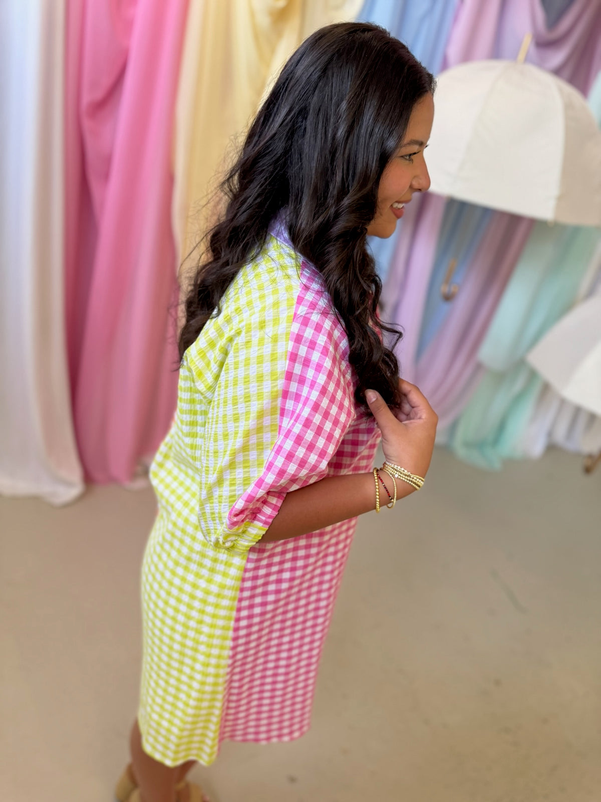 Charlotte Gingham Dress