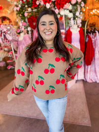 Very cherry sweater