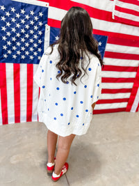 Patriotic Dot Top