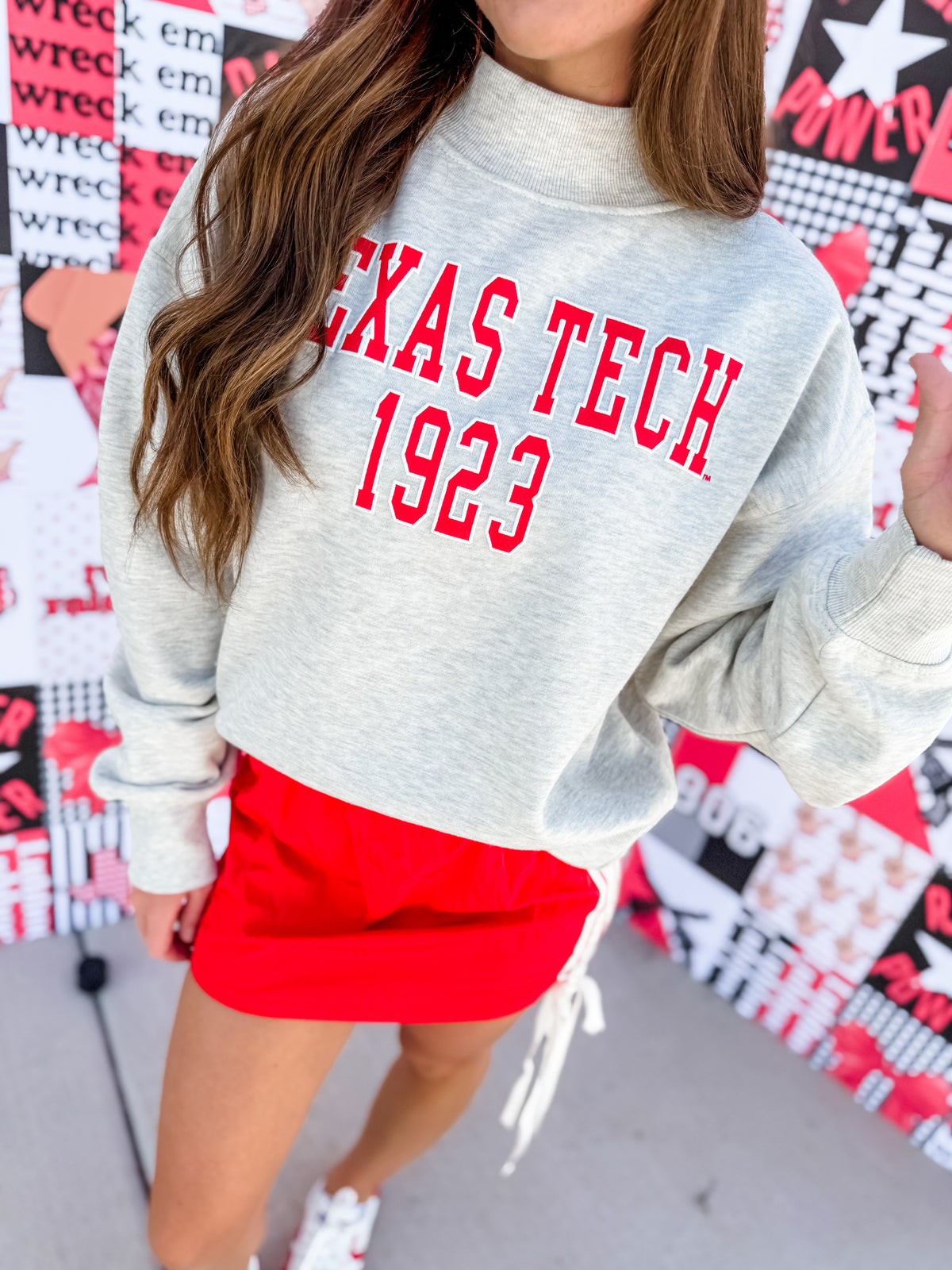 College Block Puff Ink Sweatshirt