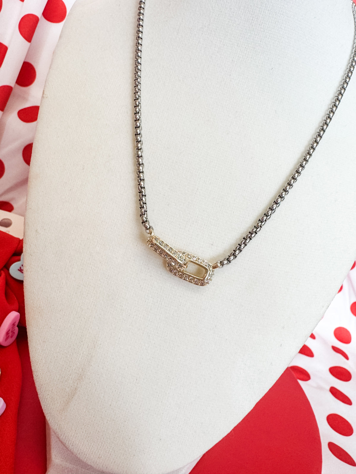 Linking Lock Necklace