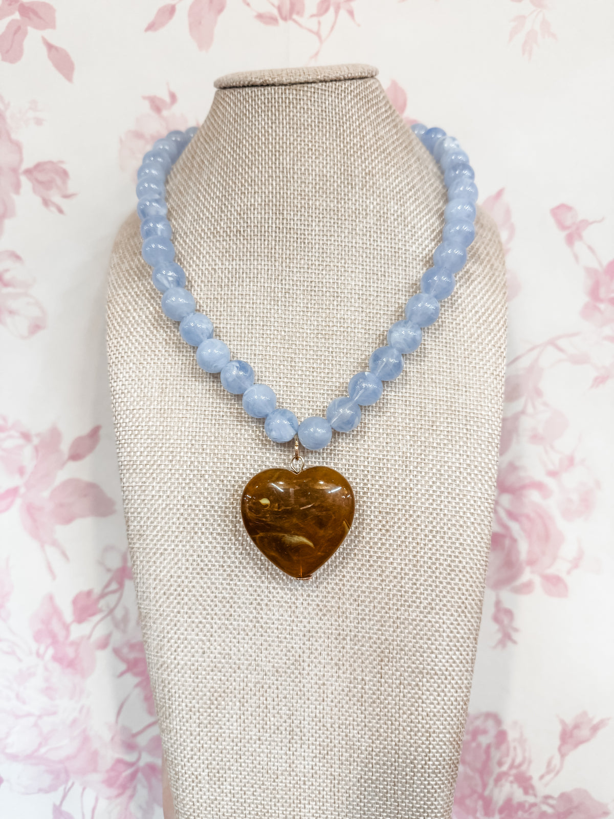 Marble Heart Necklace