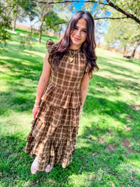 Harvest Plaid Dress