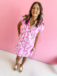 Pink Oasis Dress