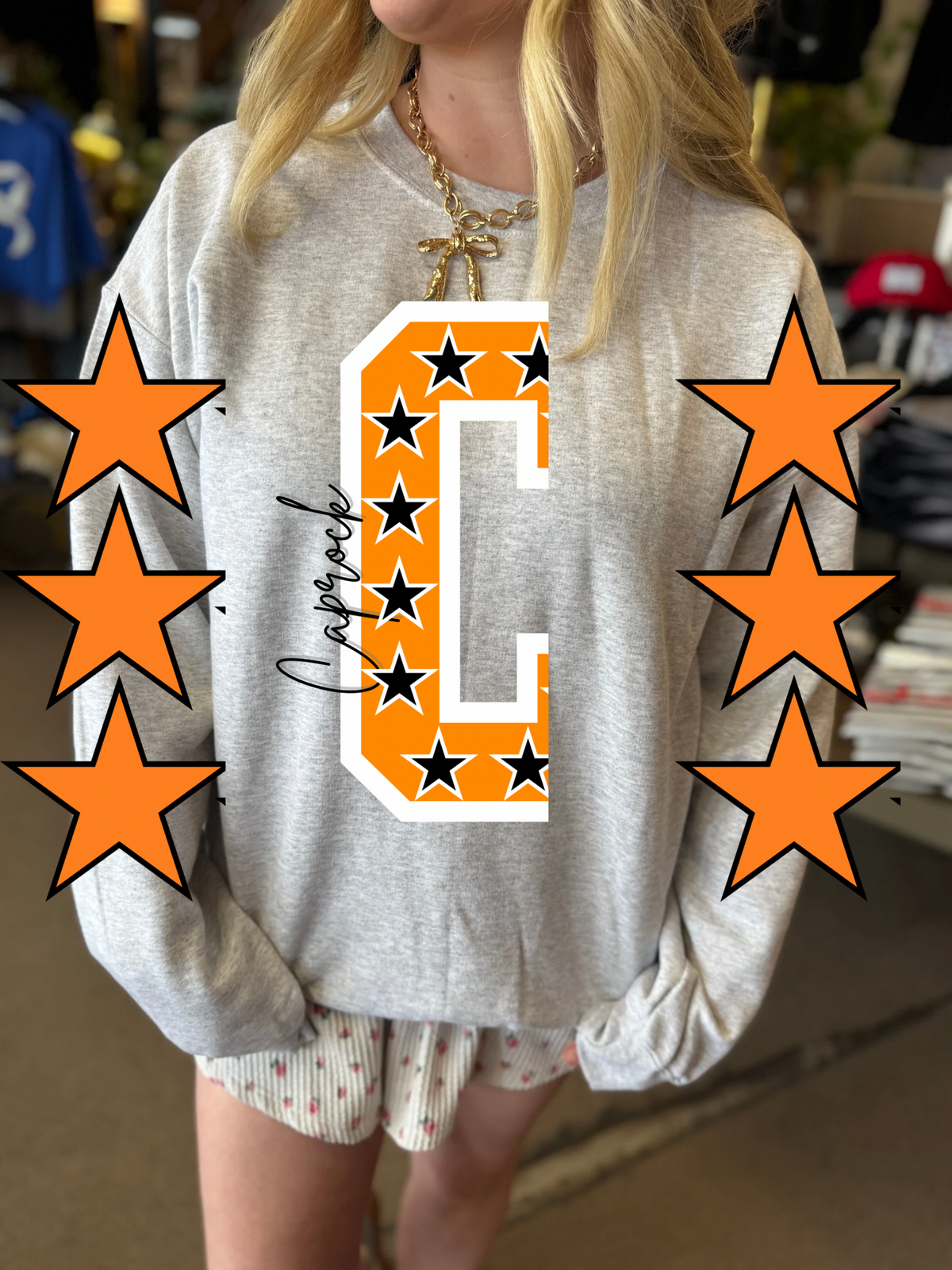 Caprock School Star Sweatshirt PRE-ORDER