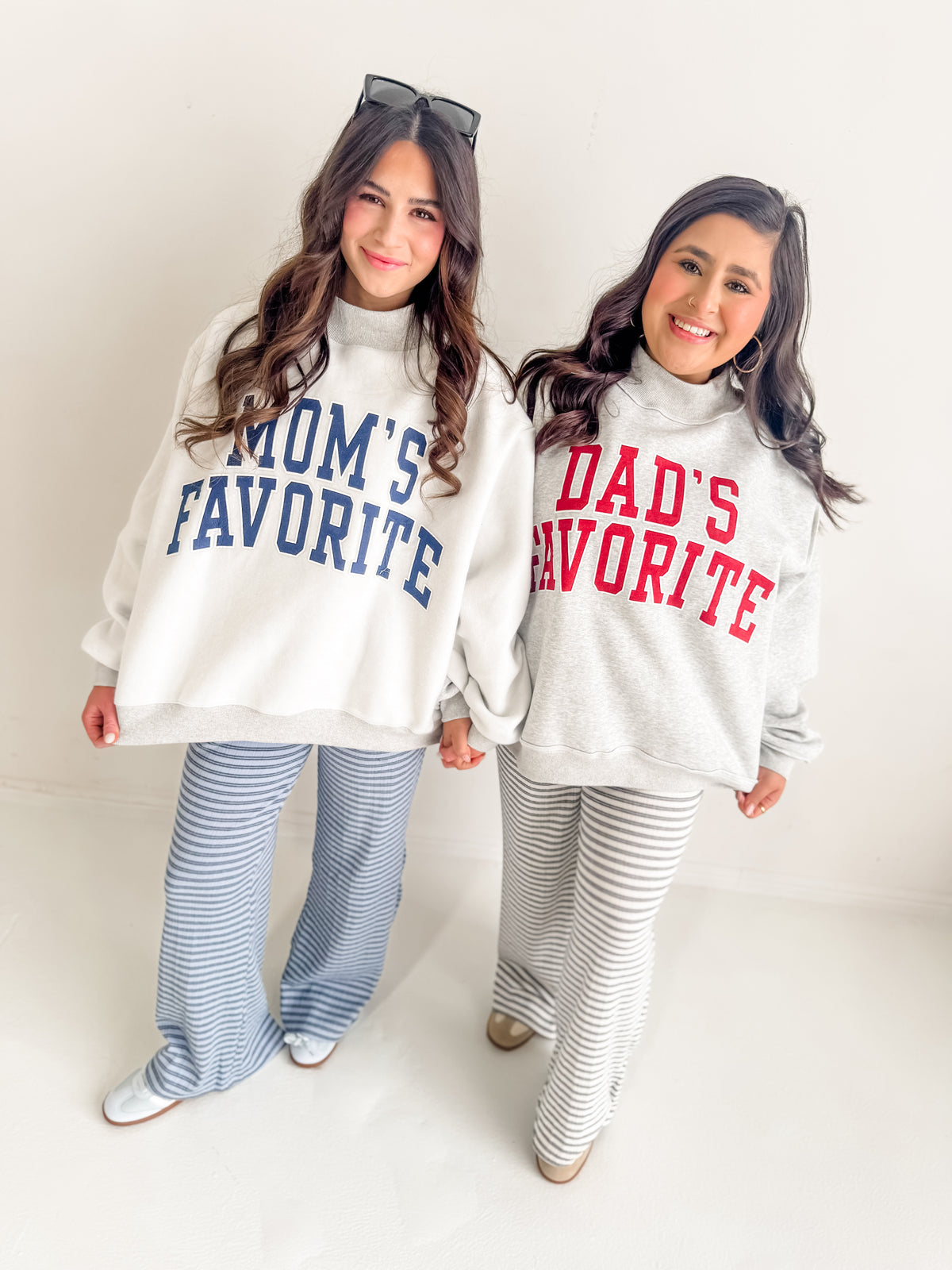 Dad's/Mom's Favorite Reversible Mockneck