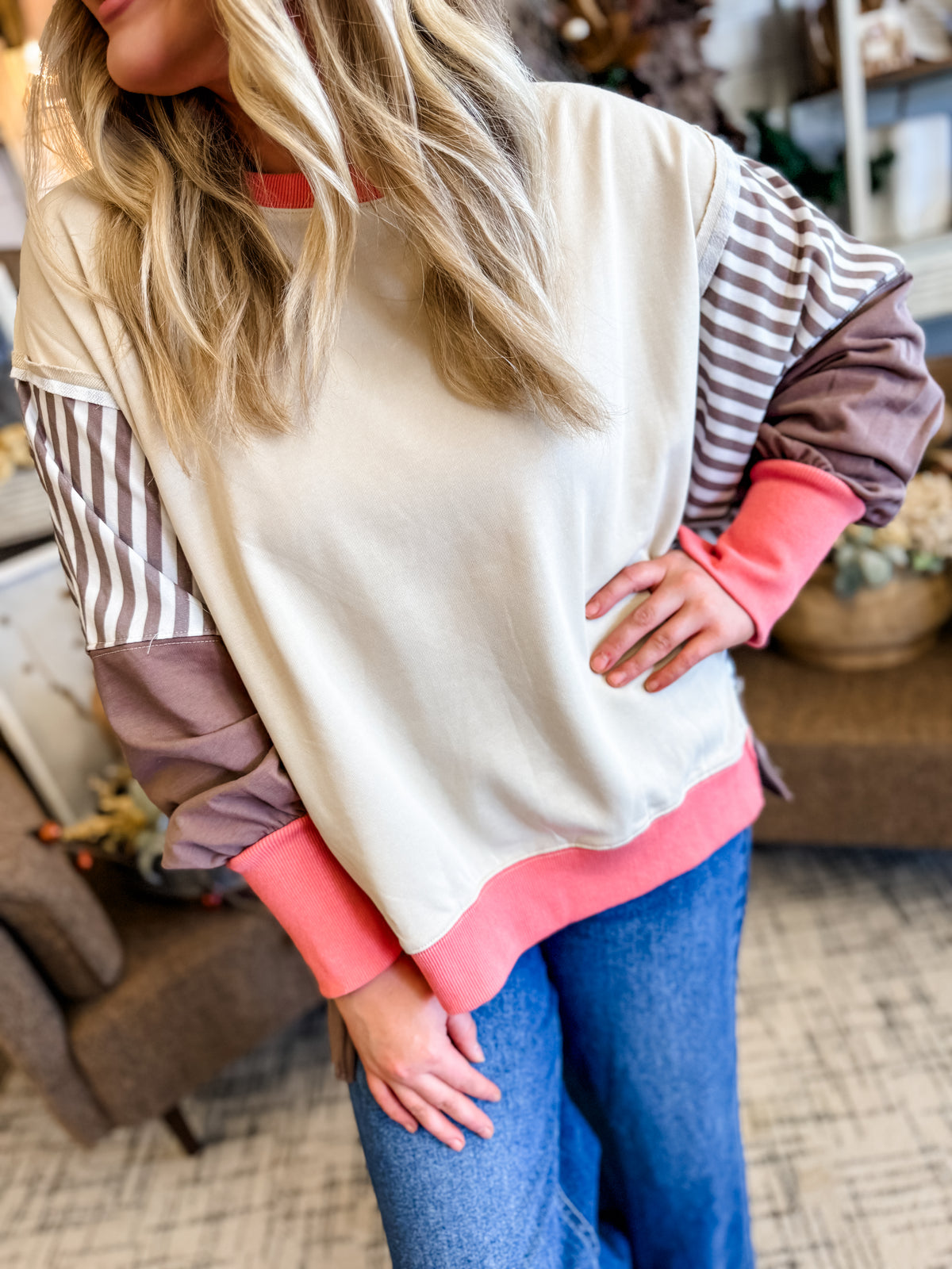 Bring Me Back Stripe Top