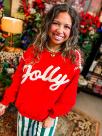 Jolly Chenille Sweater