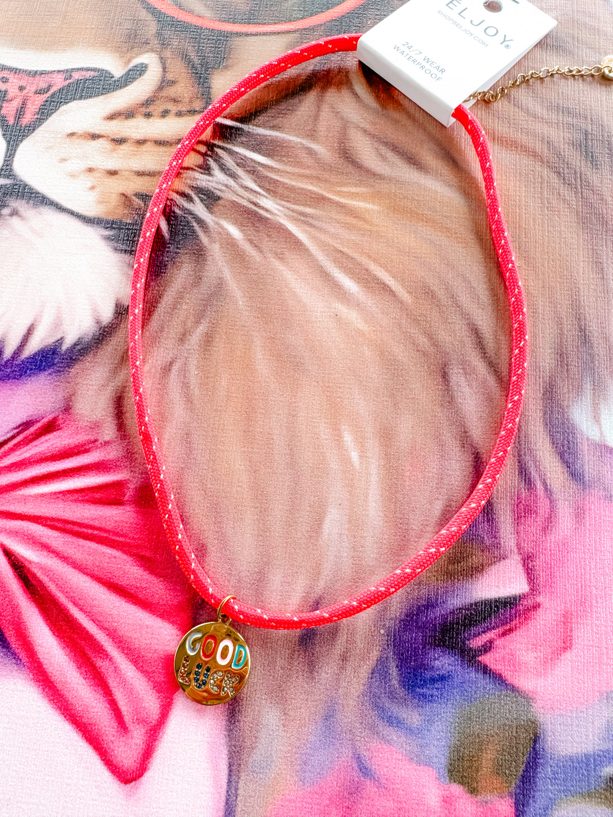 Goodluck Pendant Cord Necklace