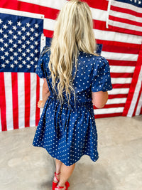 Nautical Navy Dress