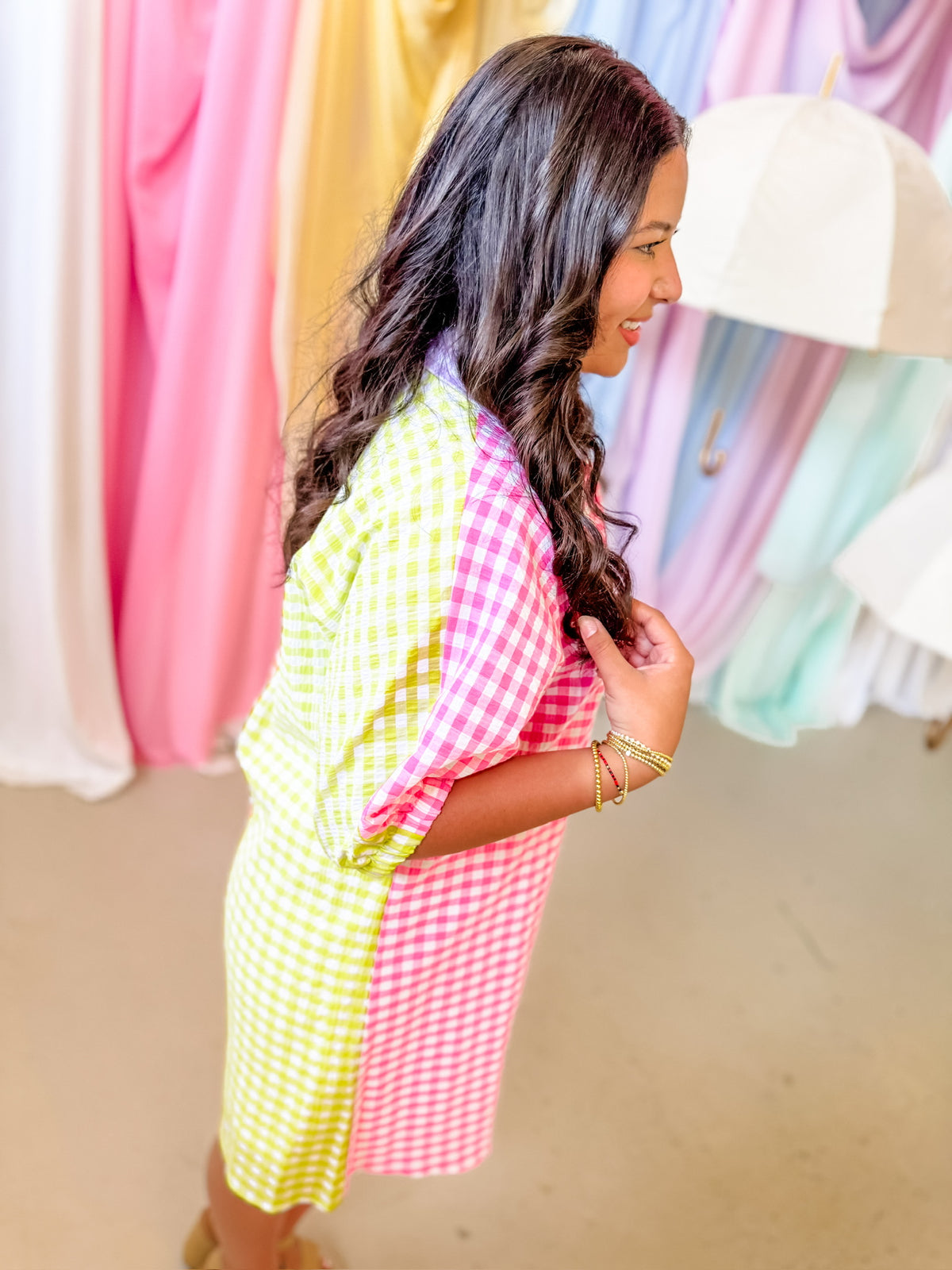 Charlotte Gingham Dress