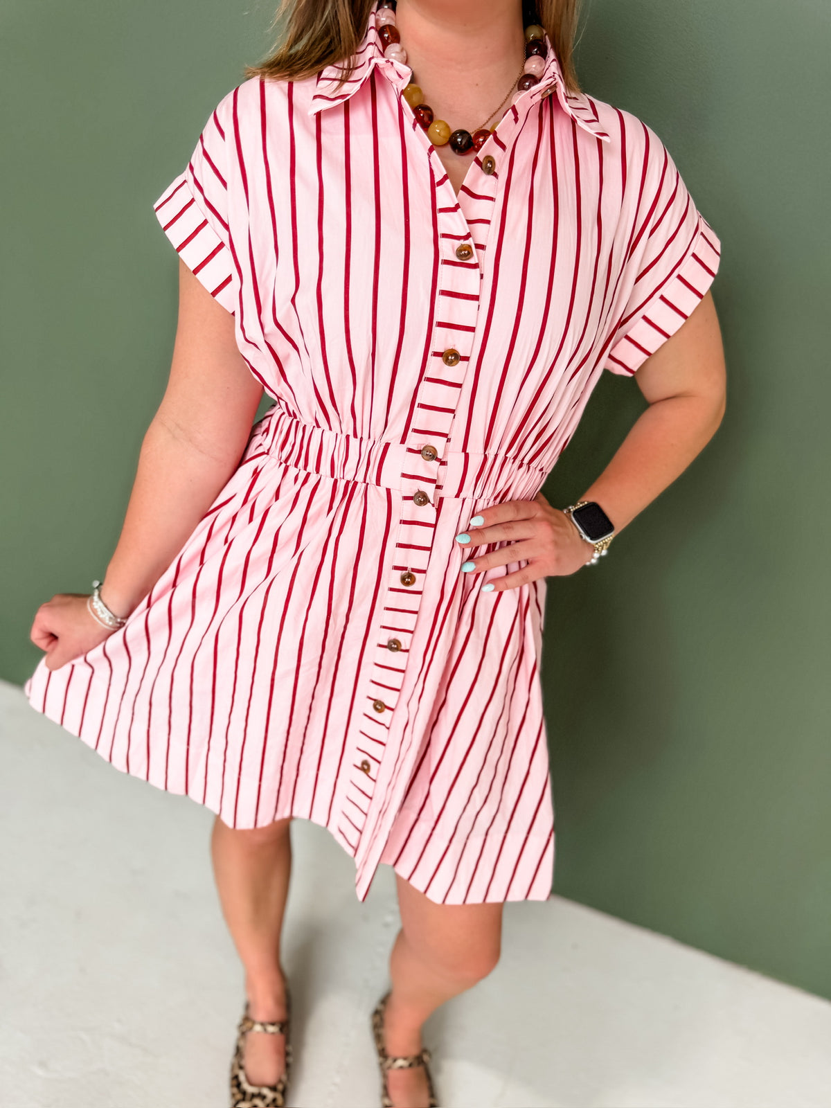 Blush & Berry Dress