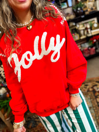 Jolly Chenille Sweater