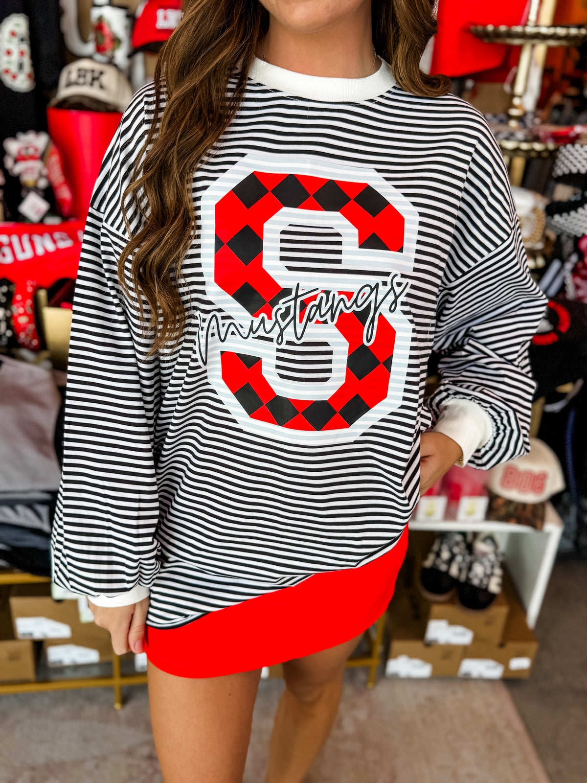 Shallowater Stripe Spirit Top