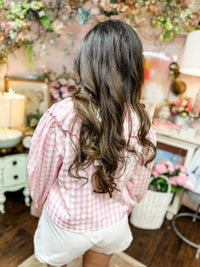 Simply Sweet Gingham Blouse