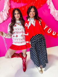 Heart Of Rose Sweater