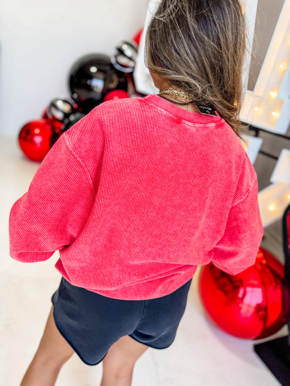 Sideline Sweetheart sweatshirt