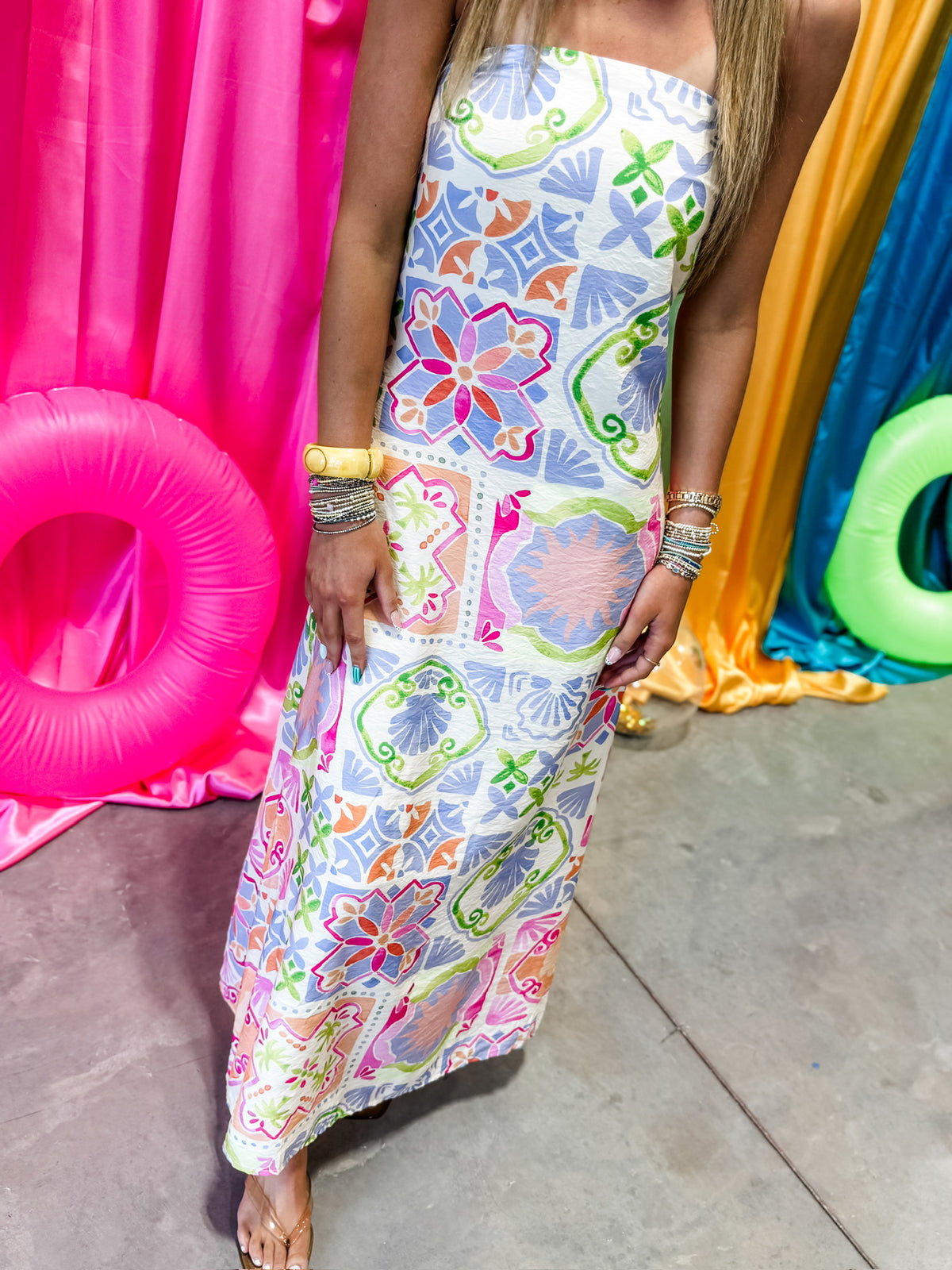 Summer Tile Dress