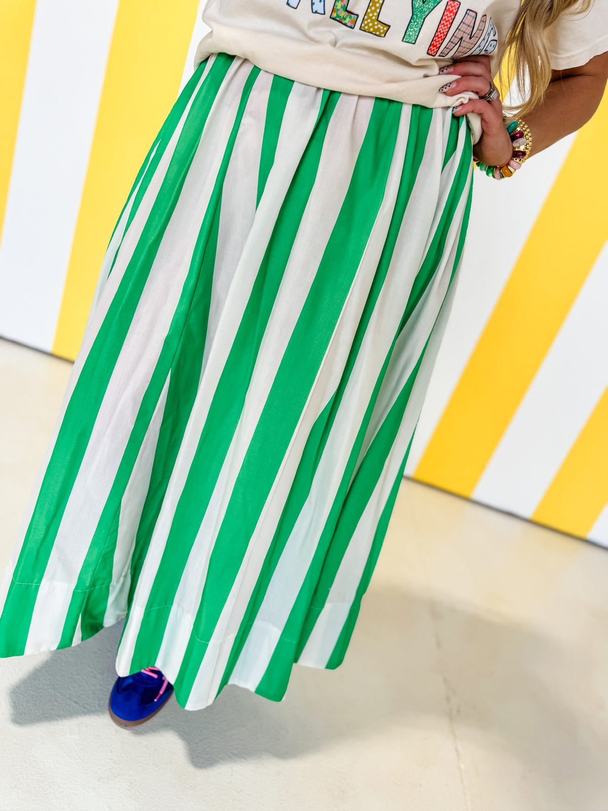 Pin Stripe Skirt
